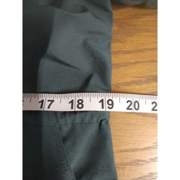 Inherit Clothing Co. Womens Olive Midi Drawstring Dress Size M Polyester Blend - Picture 4 of 6